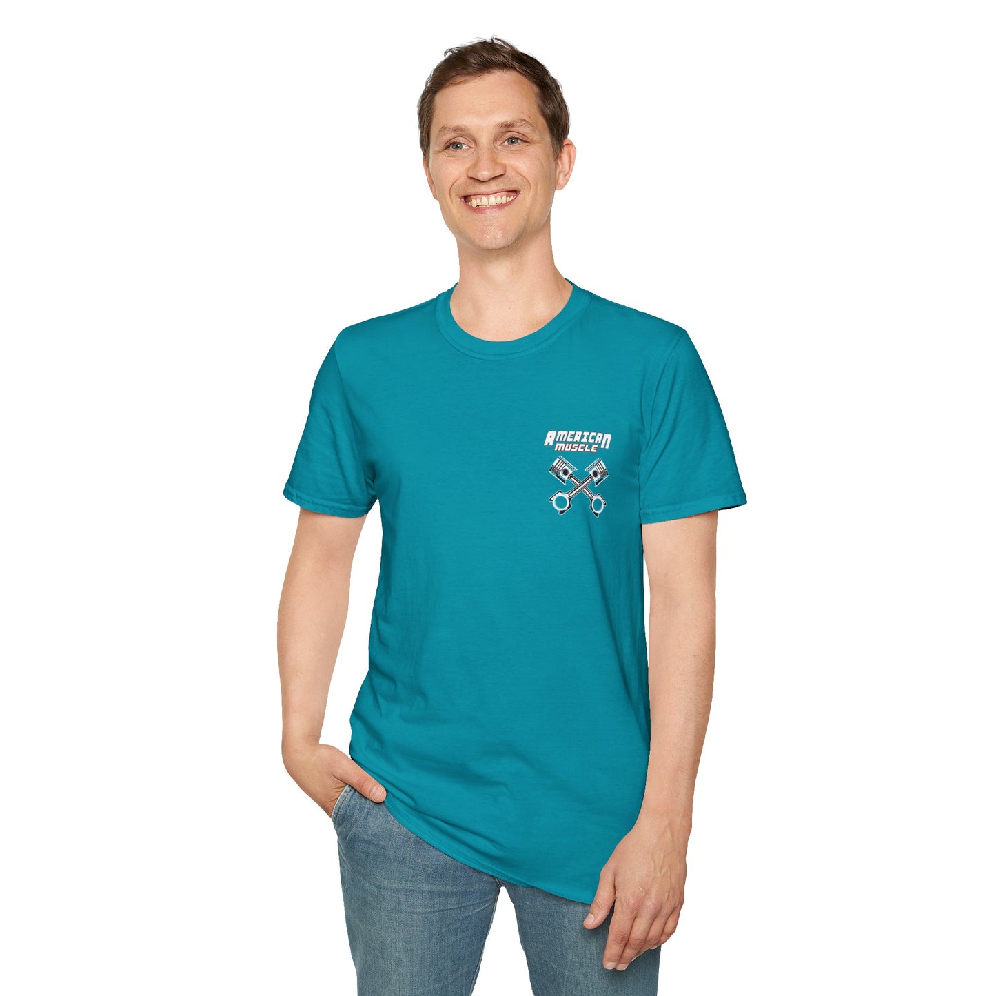 American Muscle Graphic T-Shirt