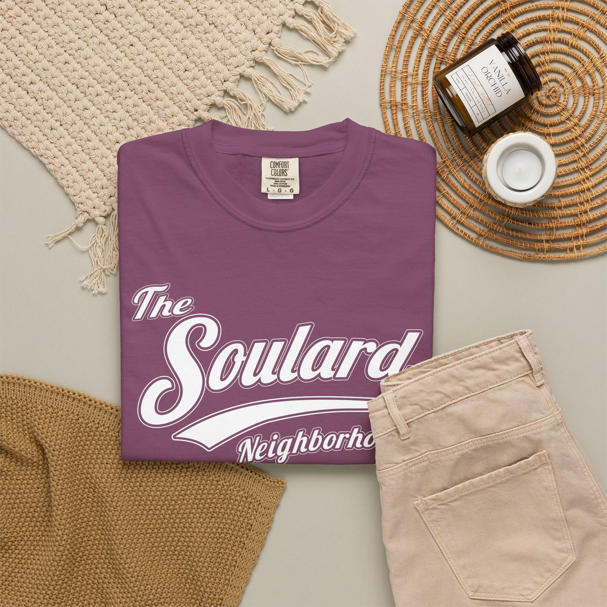 The Soulard Neighborhood Garment-Dyed T-Shirt