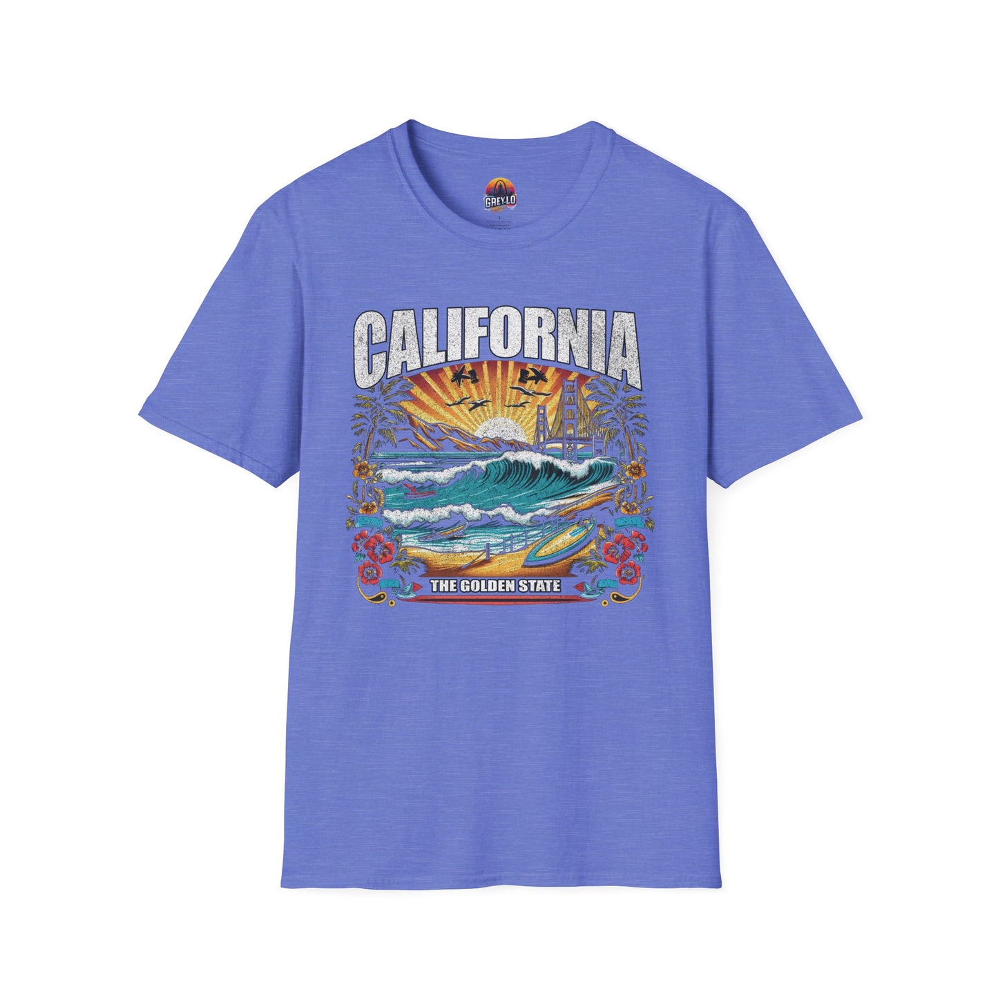 California The Golden State Graphic Tee
