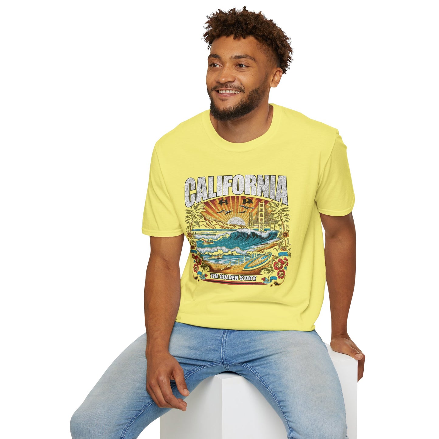California The Golden State Graphic Tee