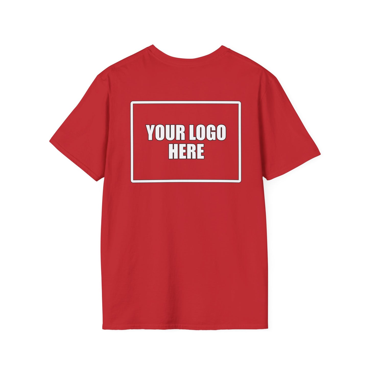 Front and Back Logo Work Shirt