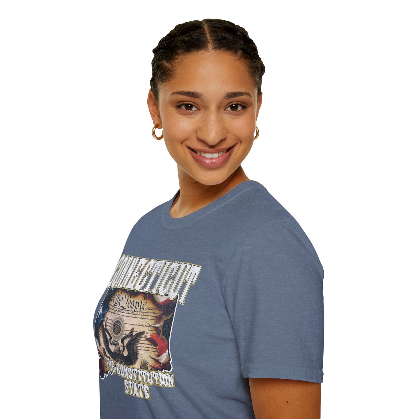 Connecticut The Constitution State Unisex Soft style T-Shirt