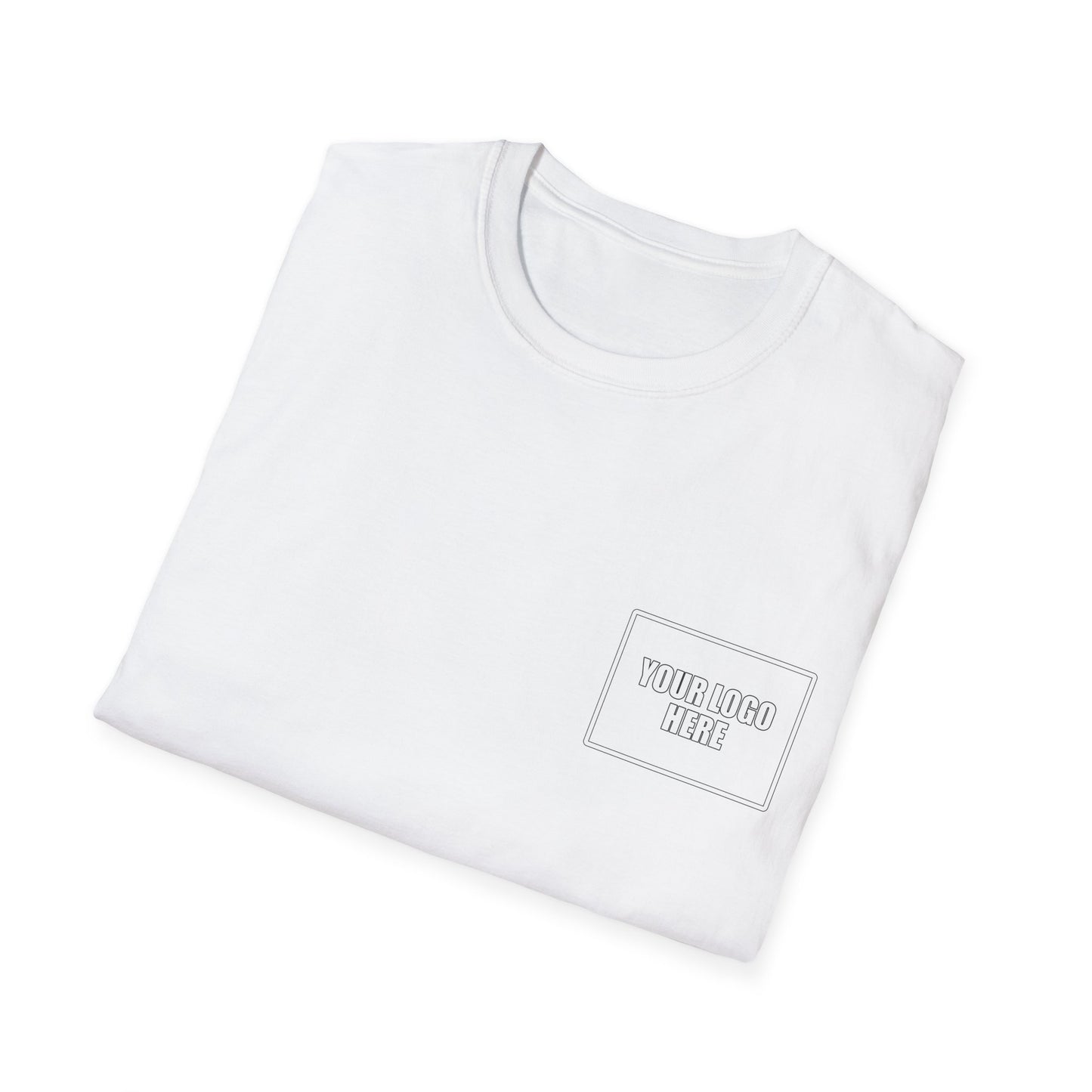 Front and Back Logo Work Shirt