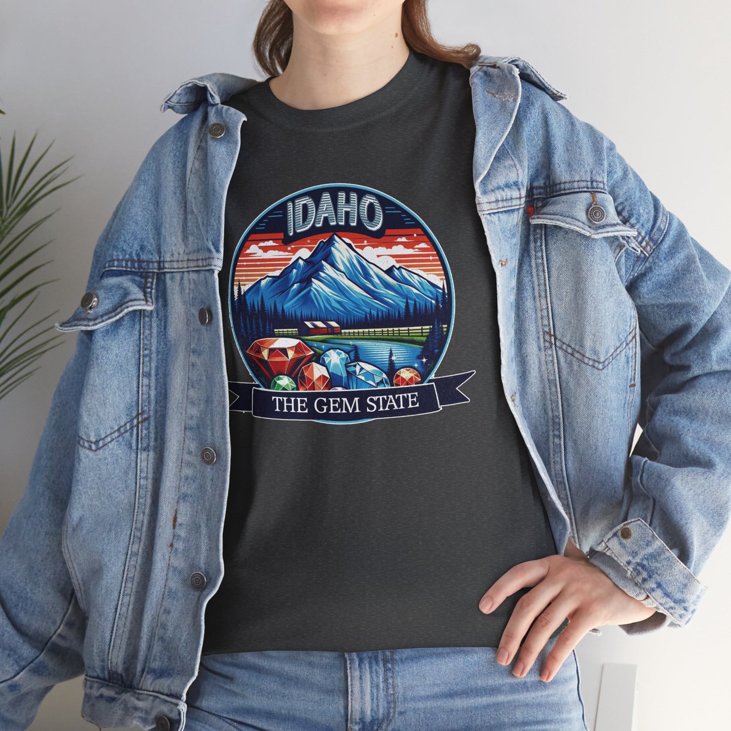Idaho The Gem State Graphic Tee