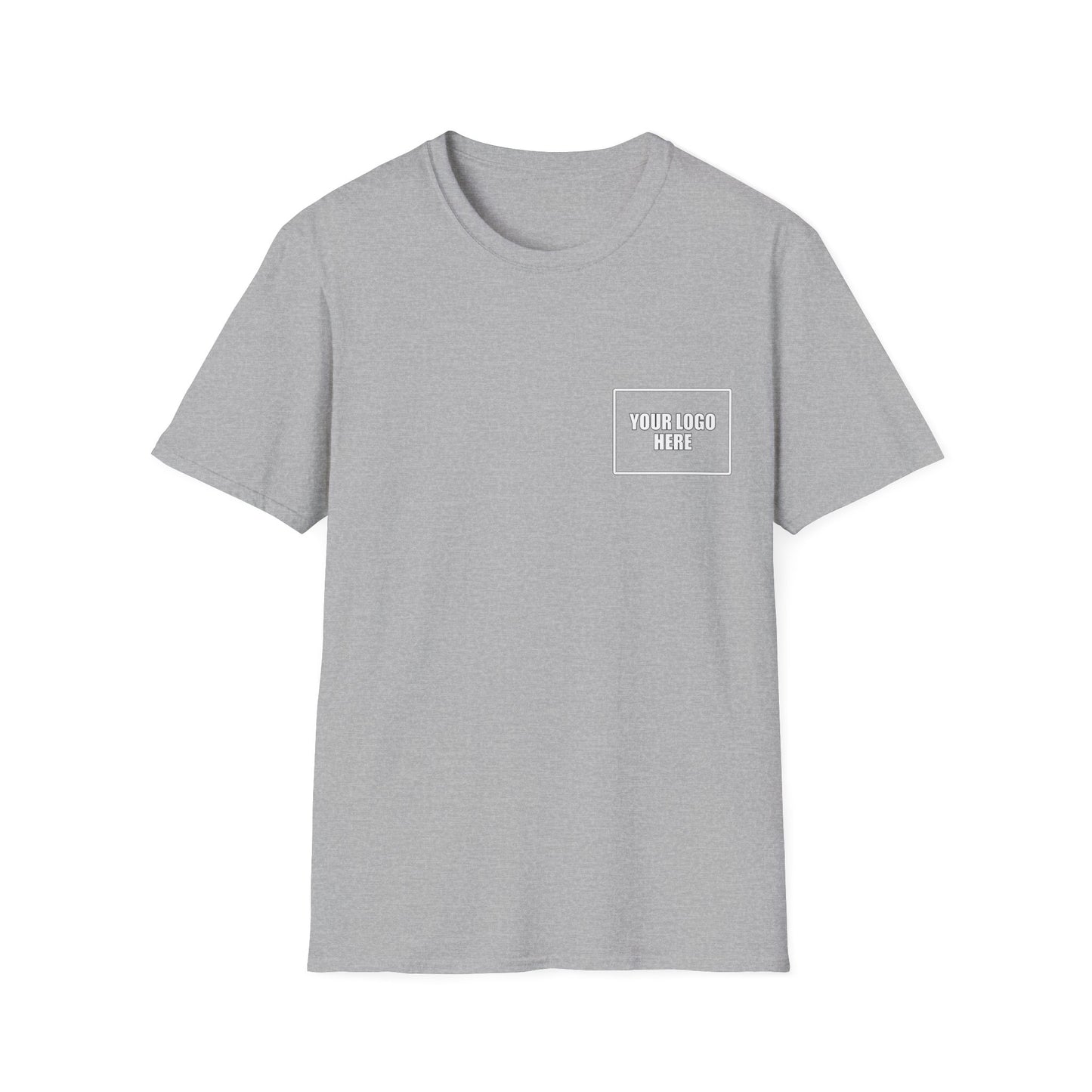 Front and Back Logo Work Shirt