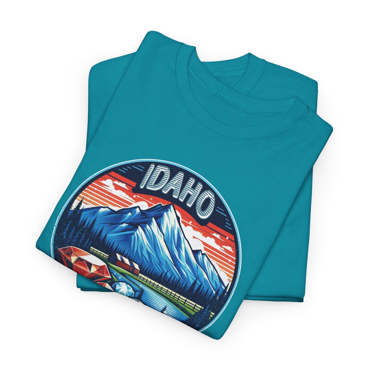 Idaho The Gem State Graphic Tee