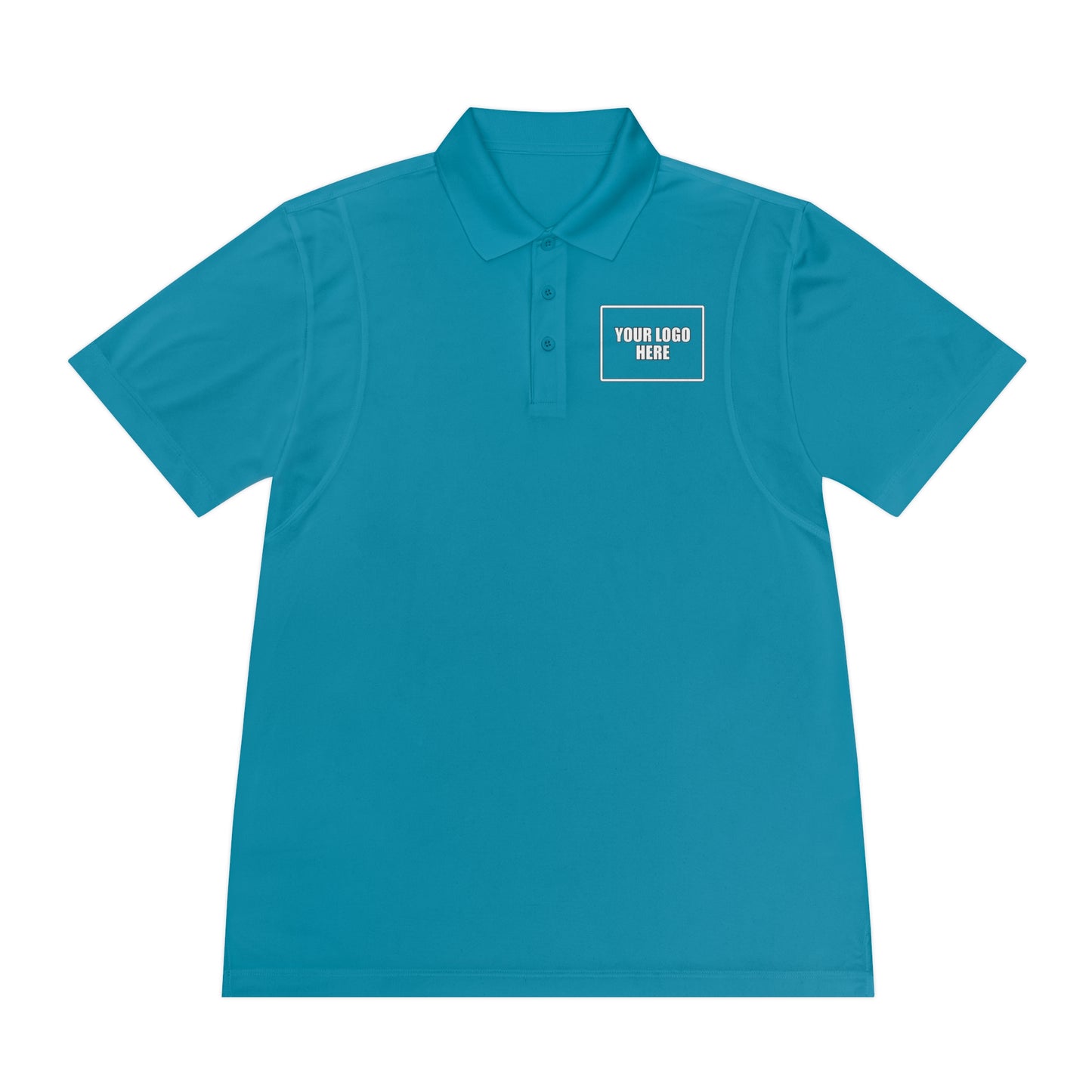 Customizable Sport Polo Work Shirt - Front & Back Logo Work Polo