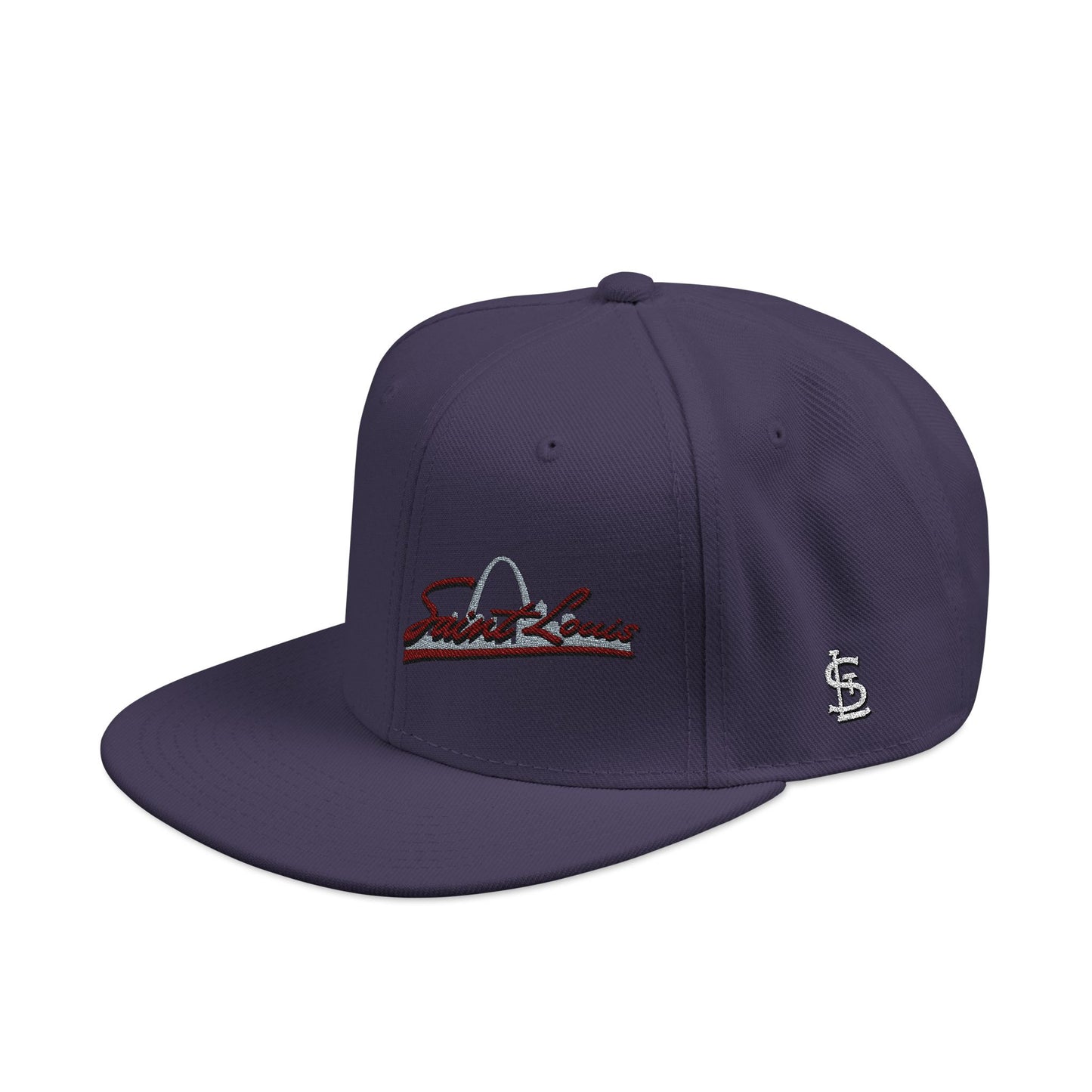 Embroidered Saint Louis Snapback Hat