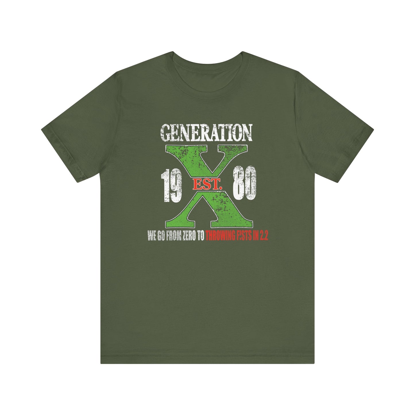Generation X 1980 Unisex Tee