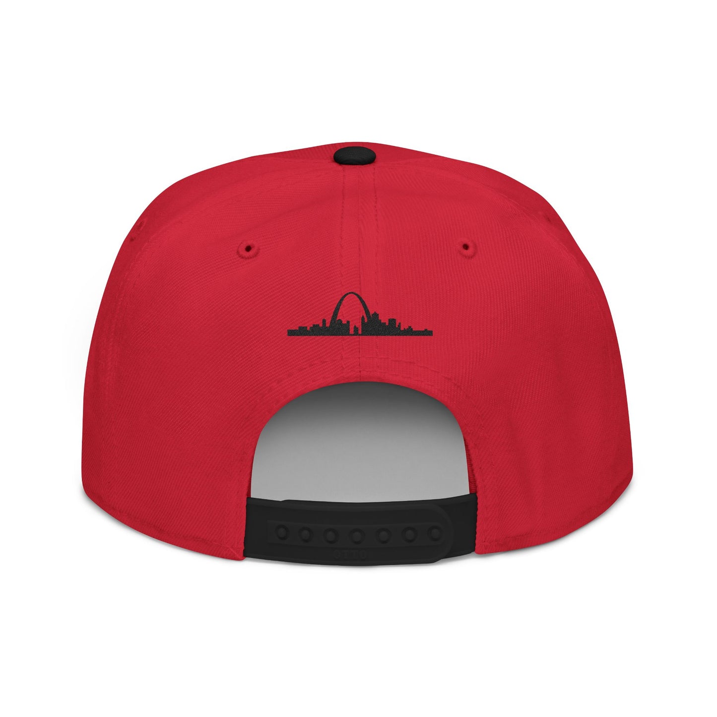 Embroidered Snapback-Full Front Saint Louis Logo