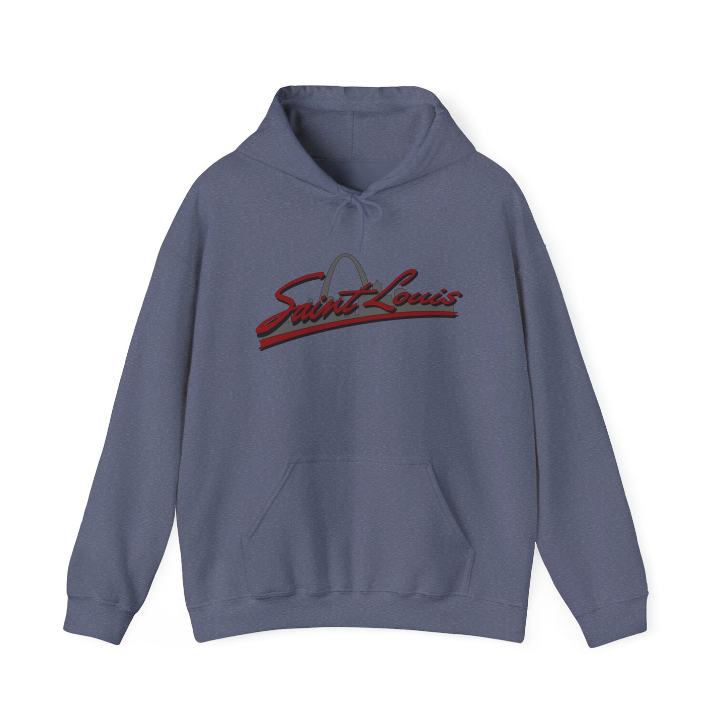 Unisex Hooded Sweatshirt with Saint Louis Graphic