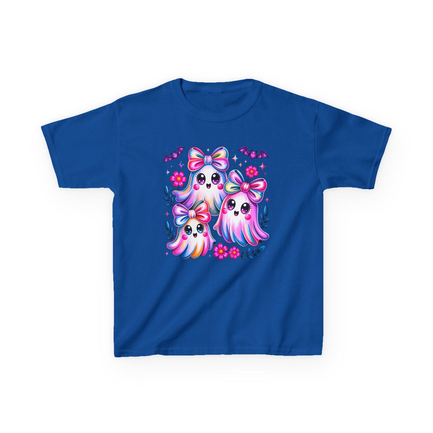 Kids Cute Colorful Ghost Tee