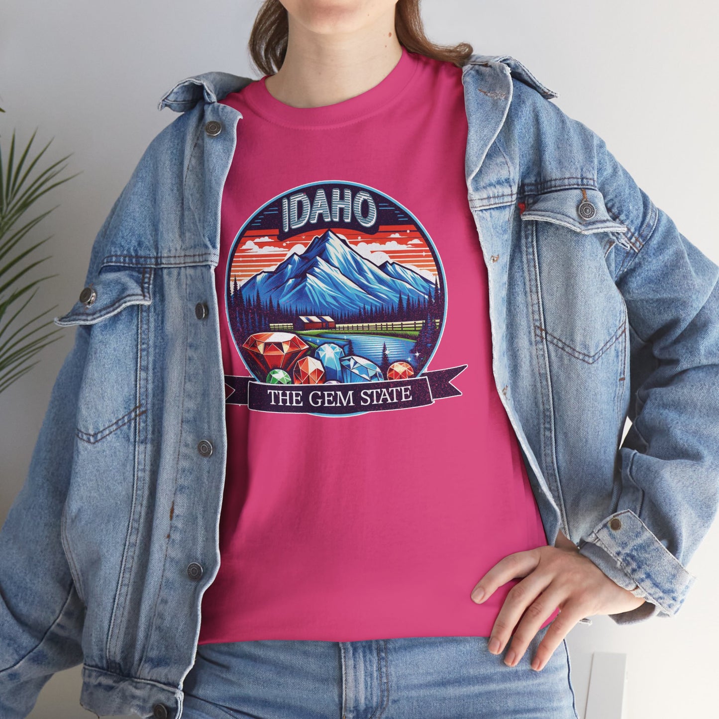 Idaho The Gem State Graphic Tee