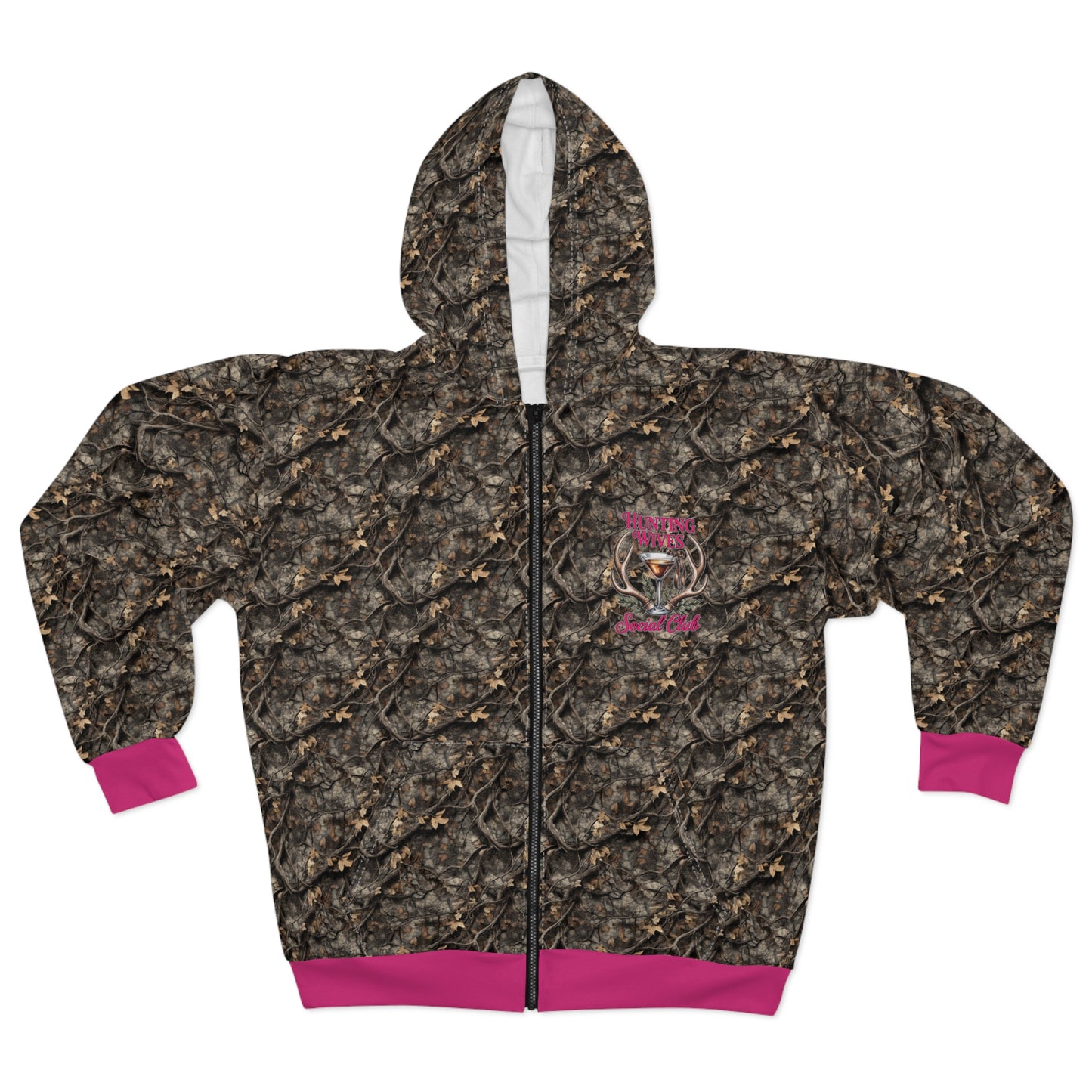 Hunters Wives Social Club Camo Hoodie