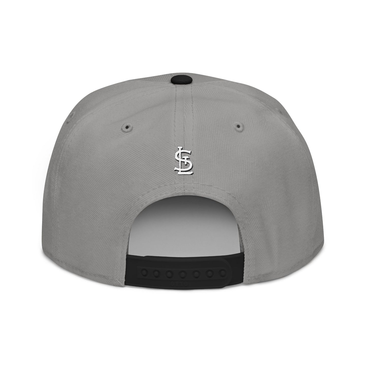 Saint Louis Flat Bill Snapback Cap with Skyline sides