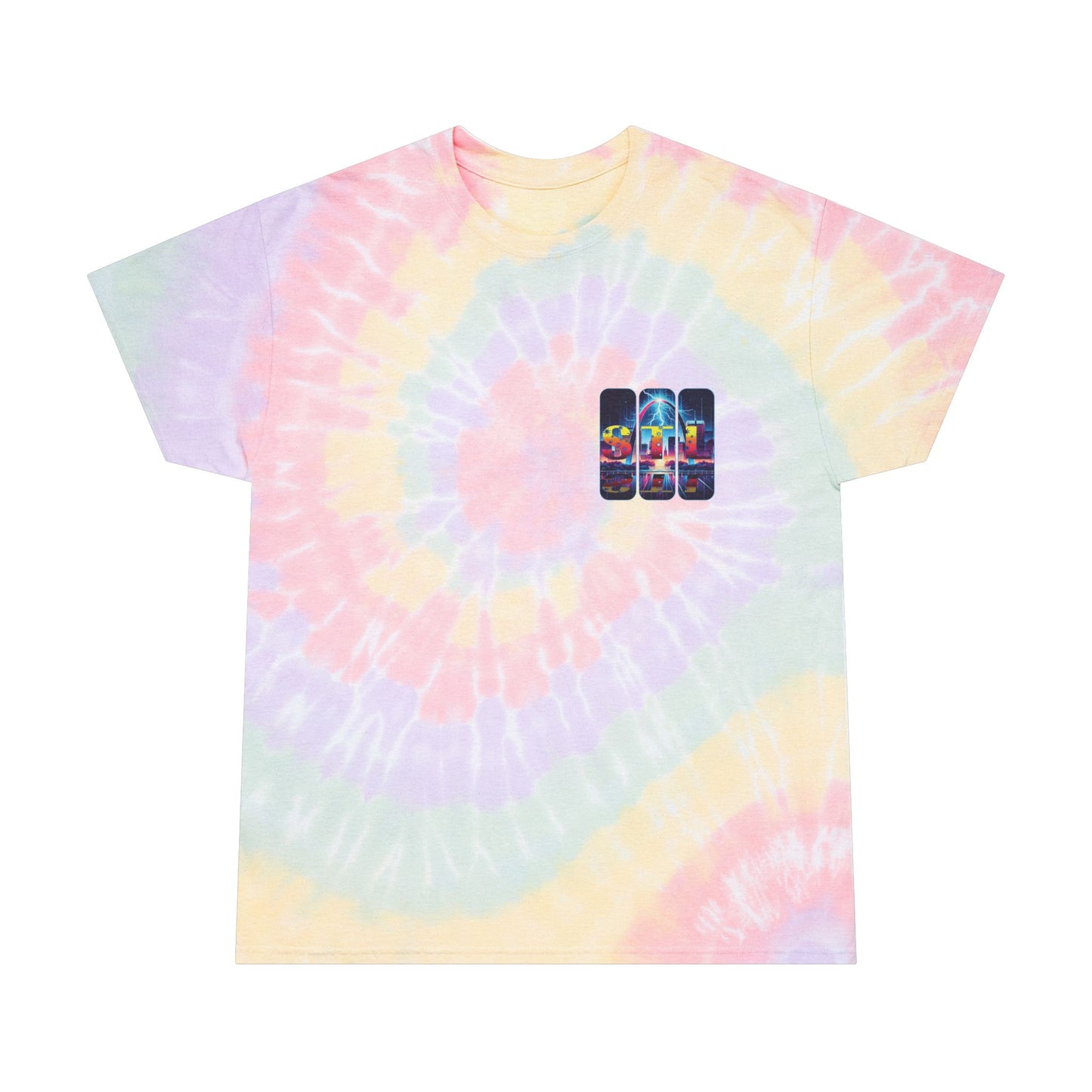 STL Tie-Dye Tee, Spiral