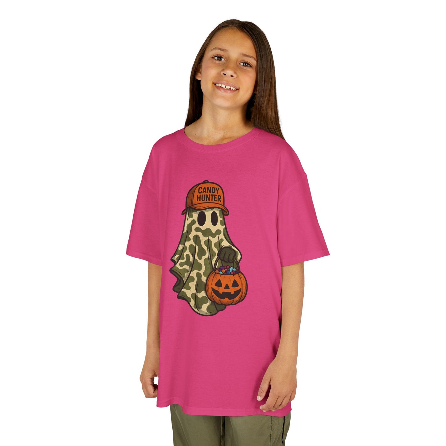 Kids Tee - Camo Ghost Graphic
