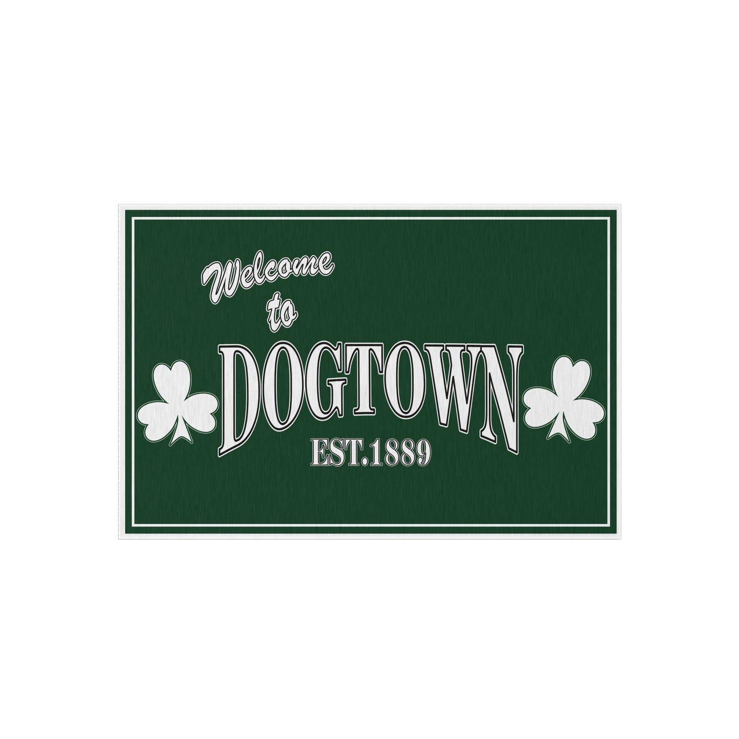 Outdoor Rug - Welcome to Dogtown