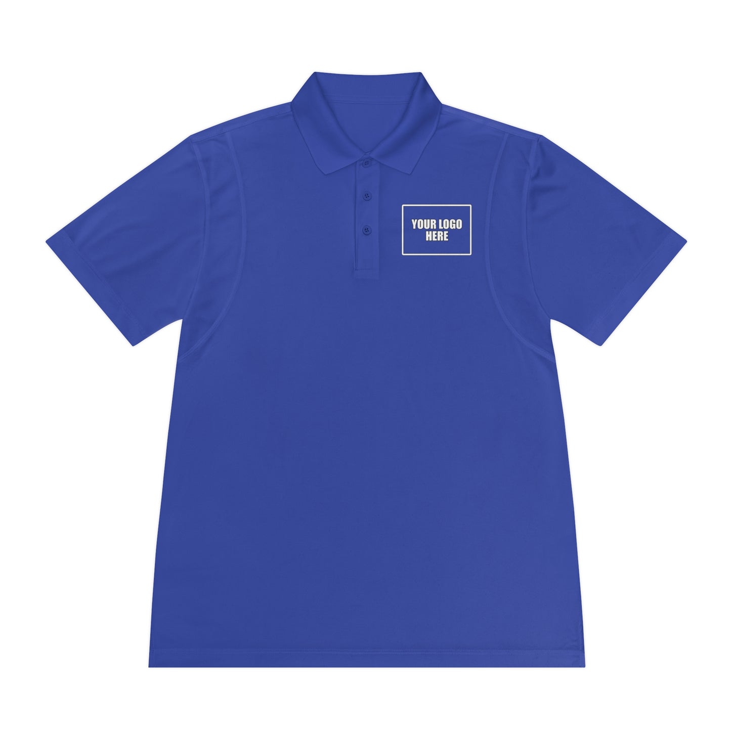 Customizable Sport Polo Work Shirt - Front & Back Logo Work Polo