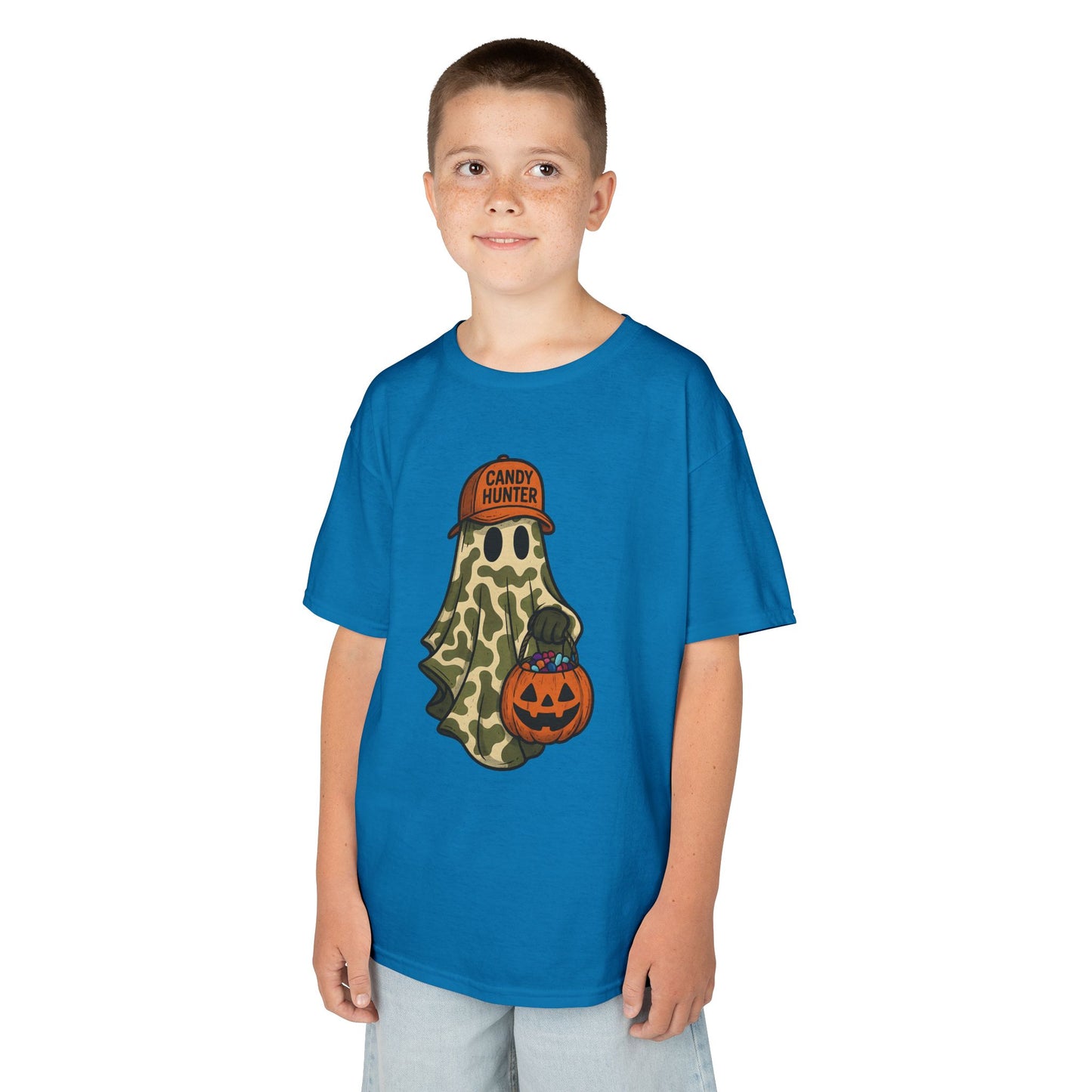 Kids Tee - Camo Ghost Graphic