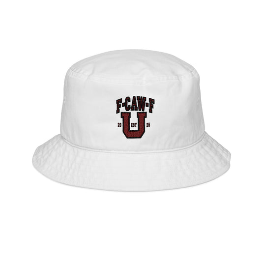 F-CAW-F U Bucket Hat (Embroidery)
