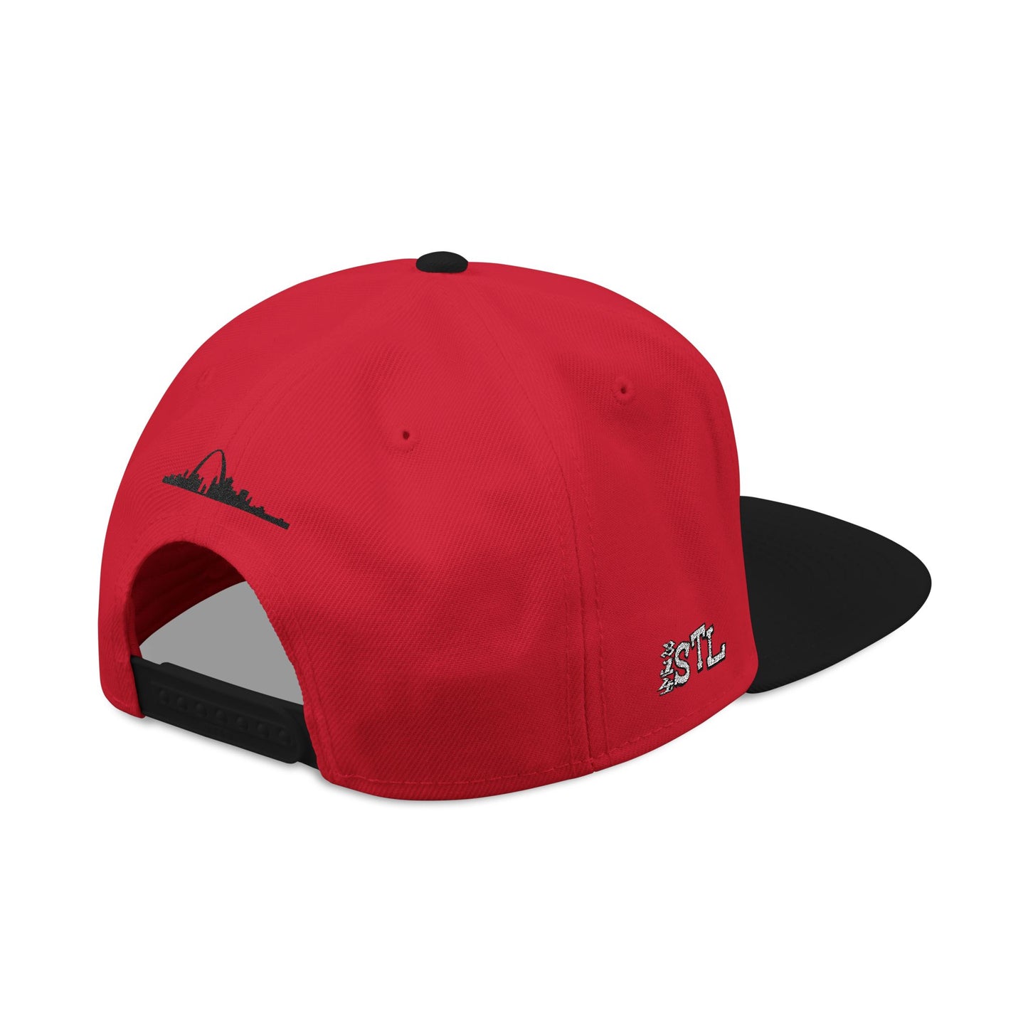 Embroidered Saint Louis Snapback Hat