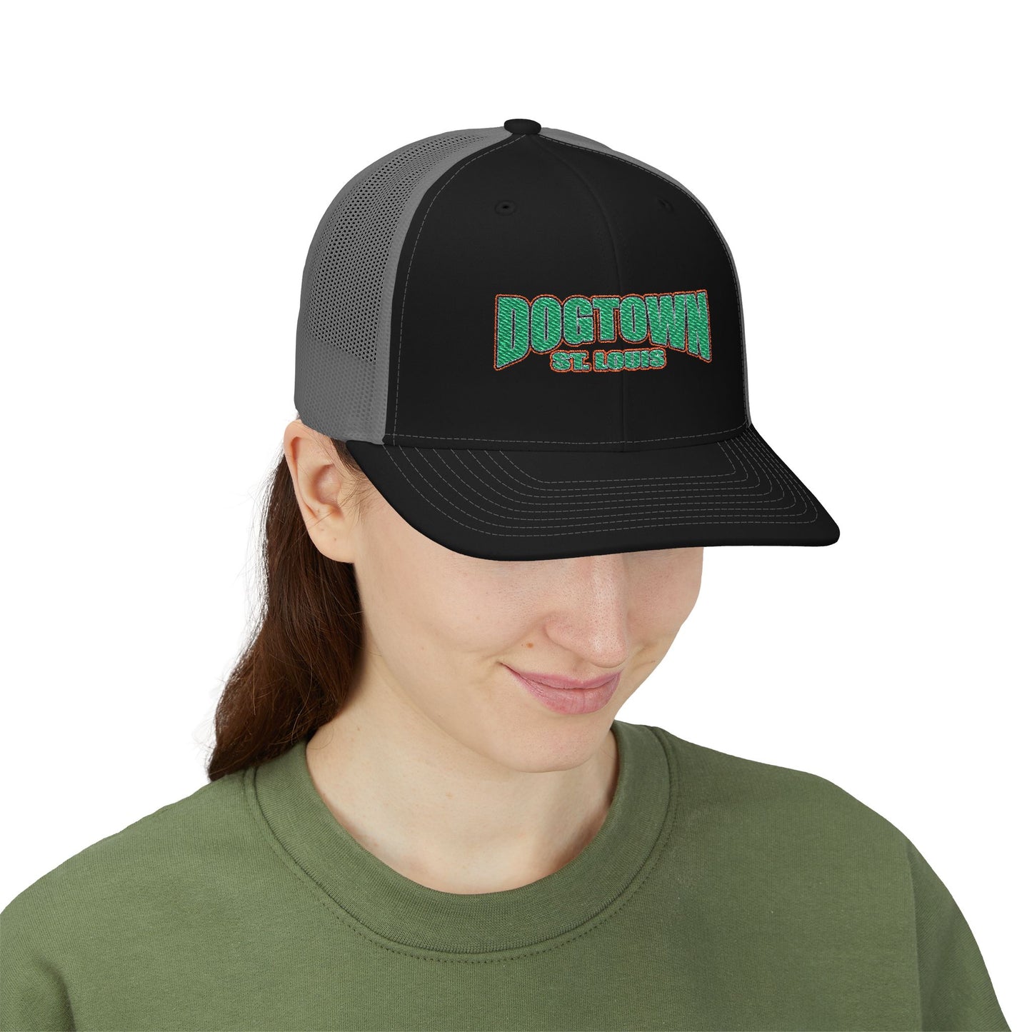 Dogtown Snapback Trucker Cap (Embroidery)