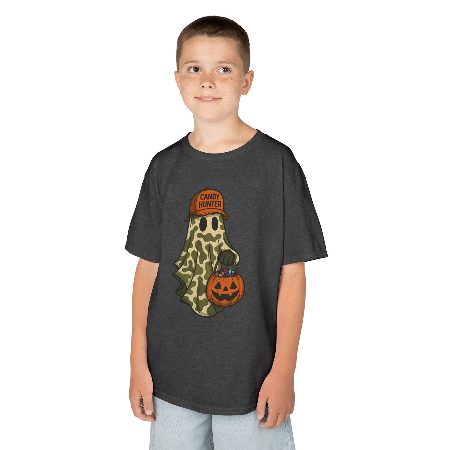 Kids Tee - Camo Ghost Graphic