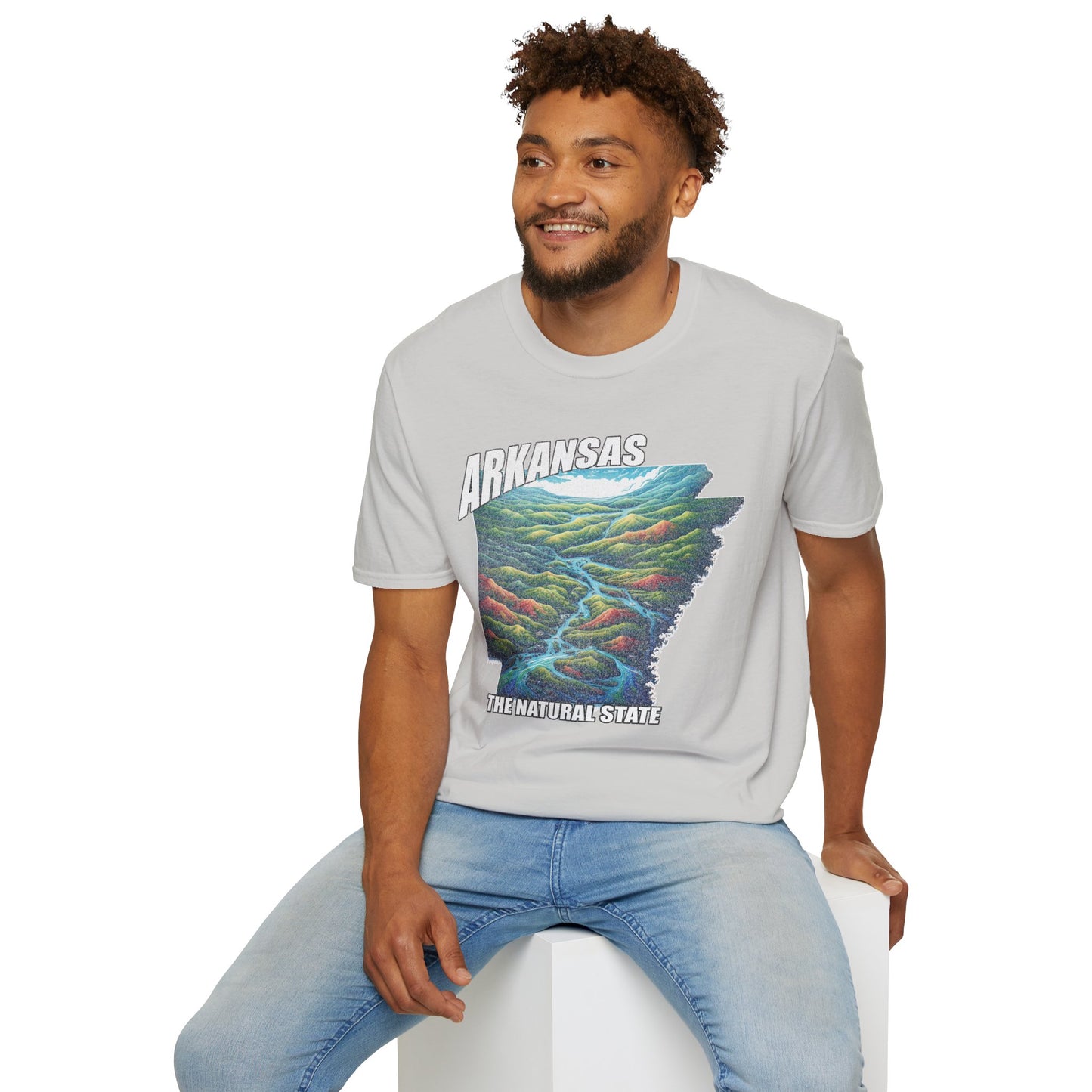 Arkansas The Natural State Graphic Tee