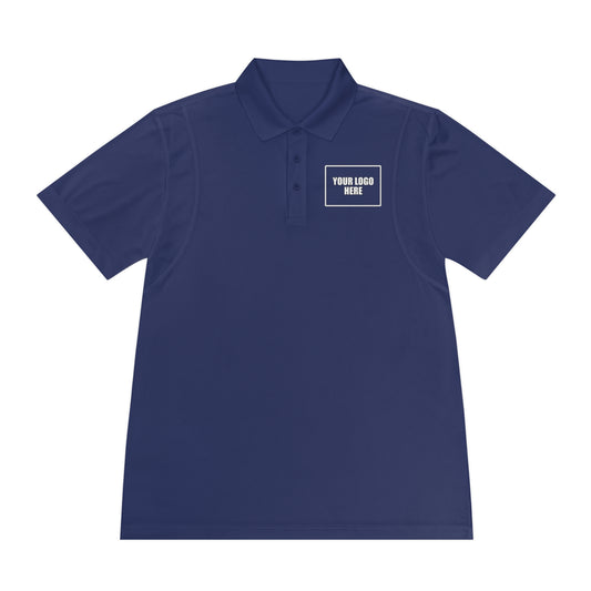 Customizable Sport Polo Work Shirt - Front & Back Logo Work Polo