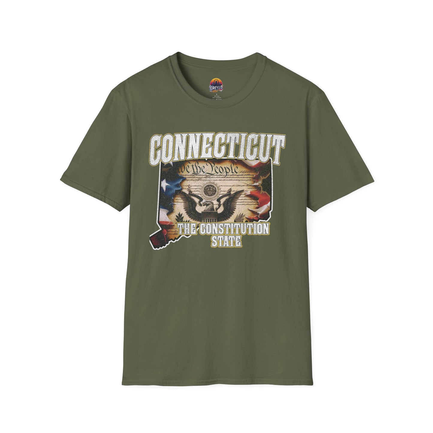 Connecticut The Constitution State Unisex Soft style T-Shirt