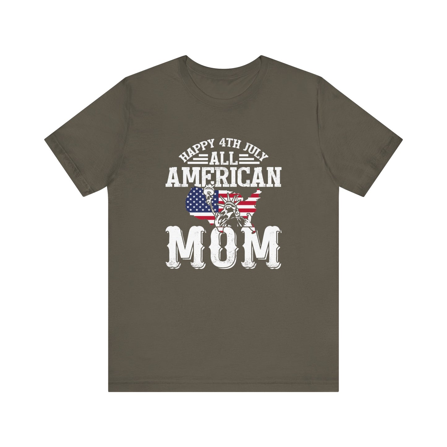 All American Mom 4th of July Tee