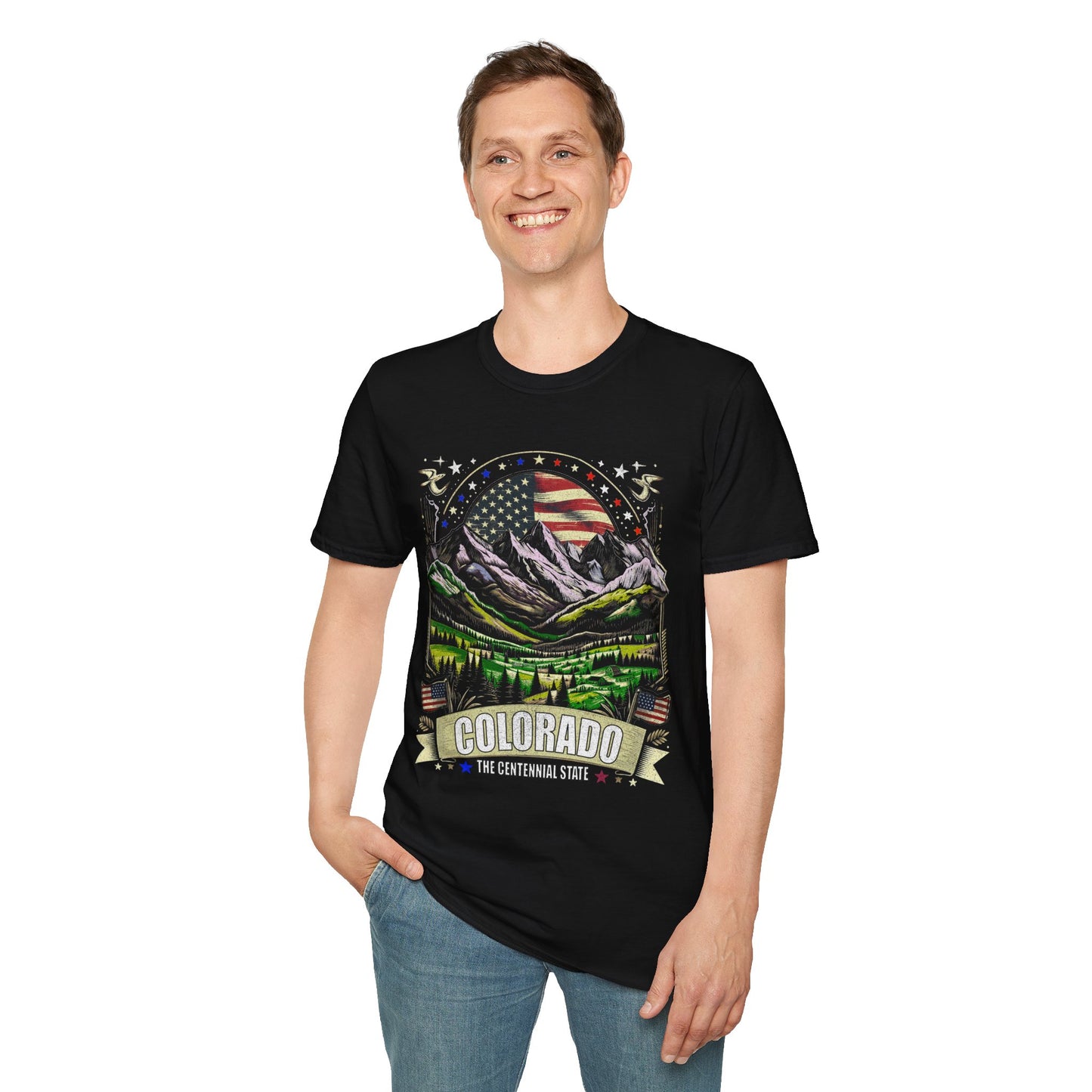 Colorado The Centennial State Graphic Tee