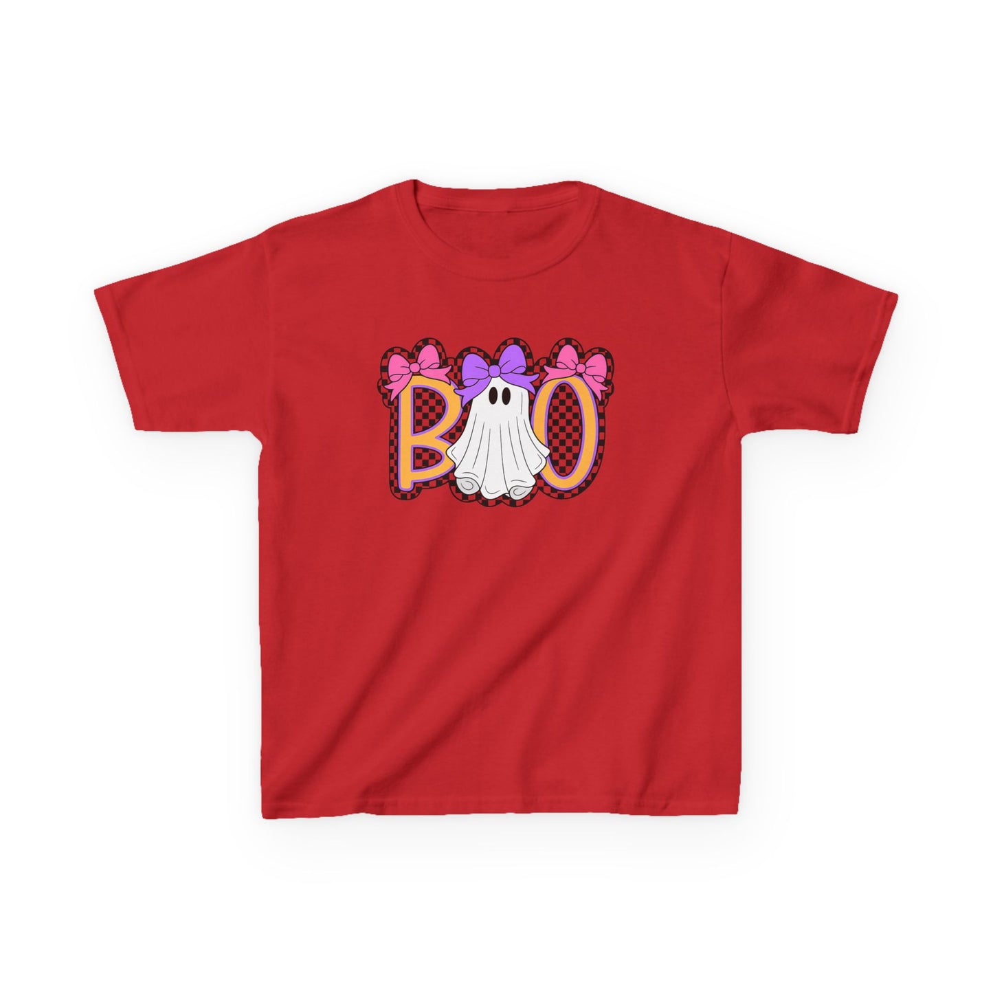 Kids Cute Ghost Halloween Graphic Tee
