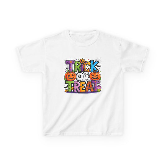 Kids Tee Trick Or Treat Colorful Tee