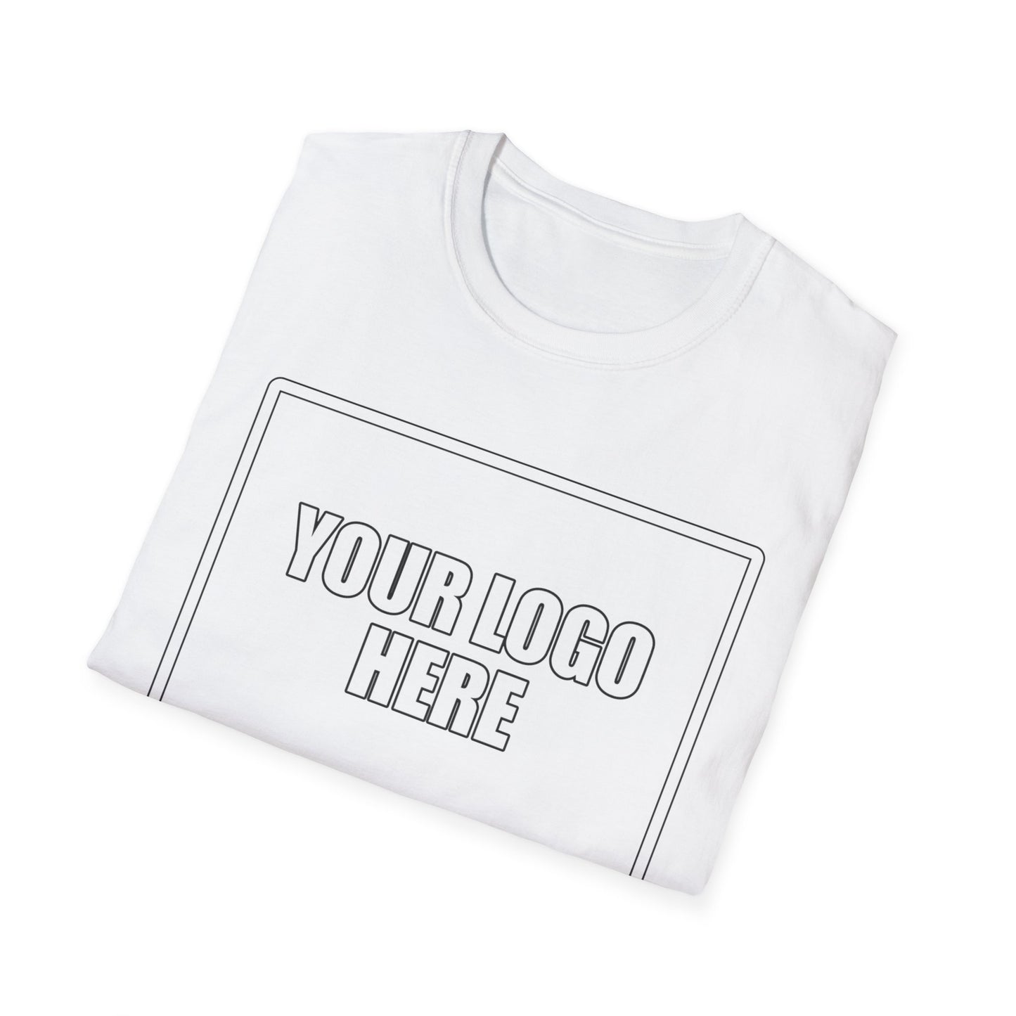 Full Front Logo Work T-Shirt