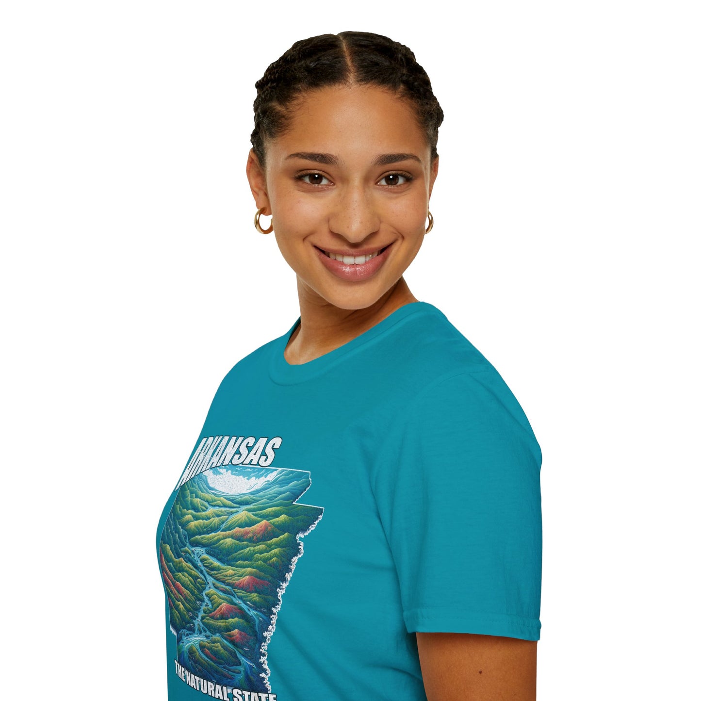 Arkansas The Natural State Graphic Tee