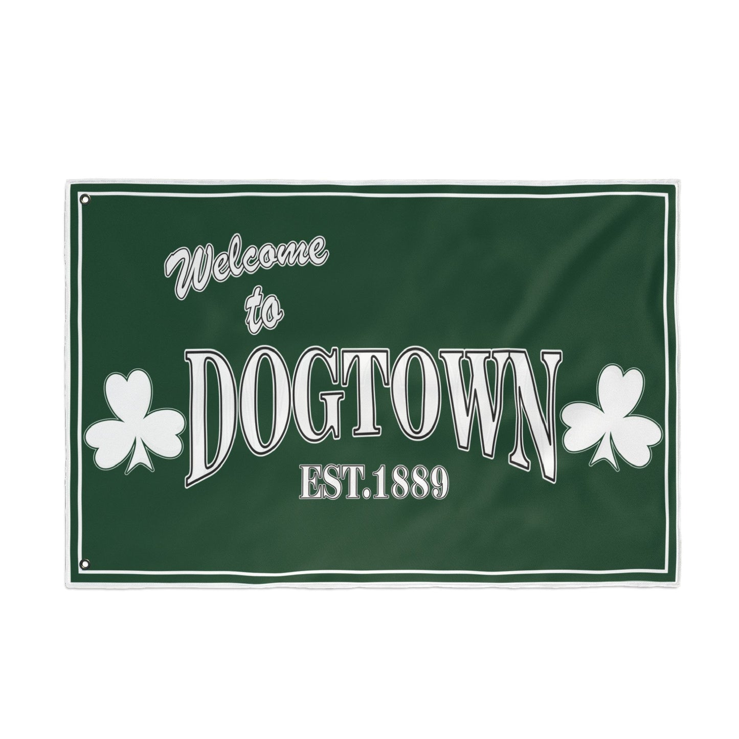 Welcome To Dogtown - Double Sided Flag