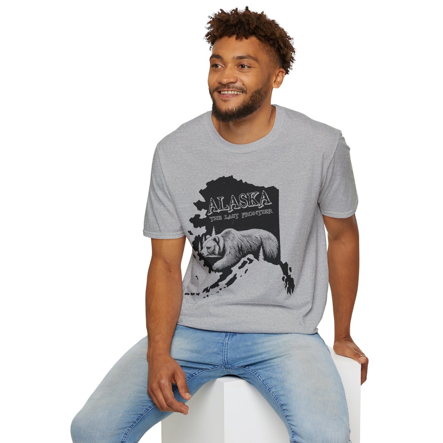 Alaska The Last Frontier Graphic Unisex Softstyle T-Shirt