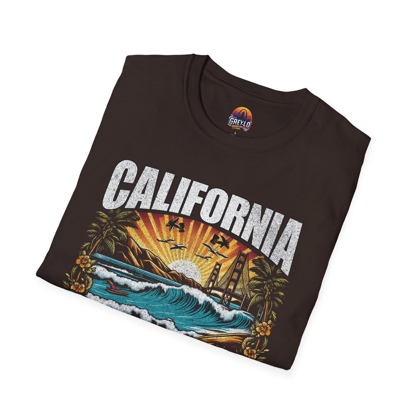 California The Golden State Graphic Tee