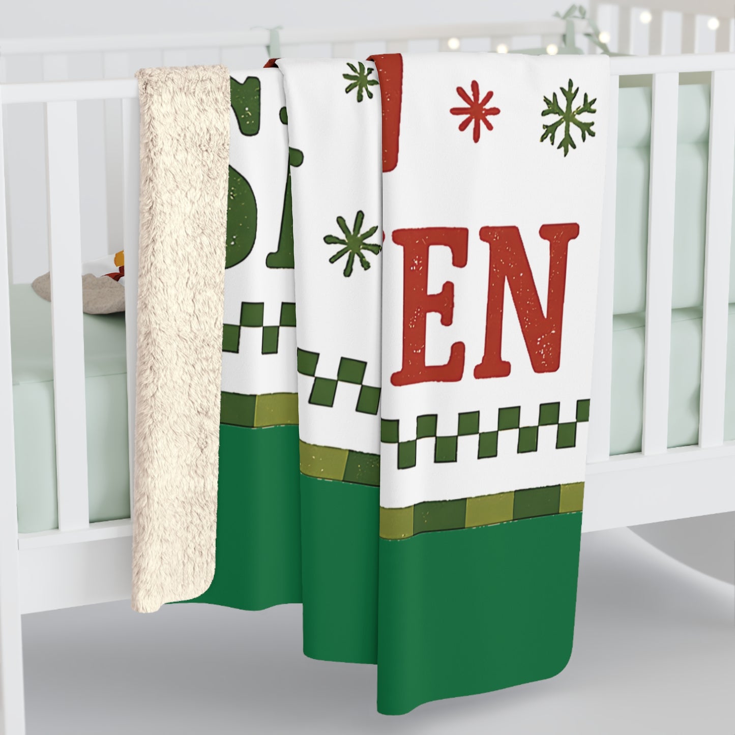 Christmas Sherpa Fleece Blanket -6 7 Design