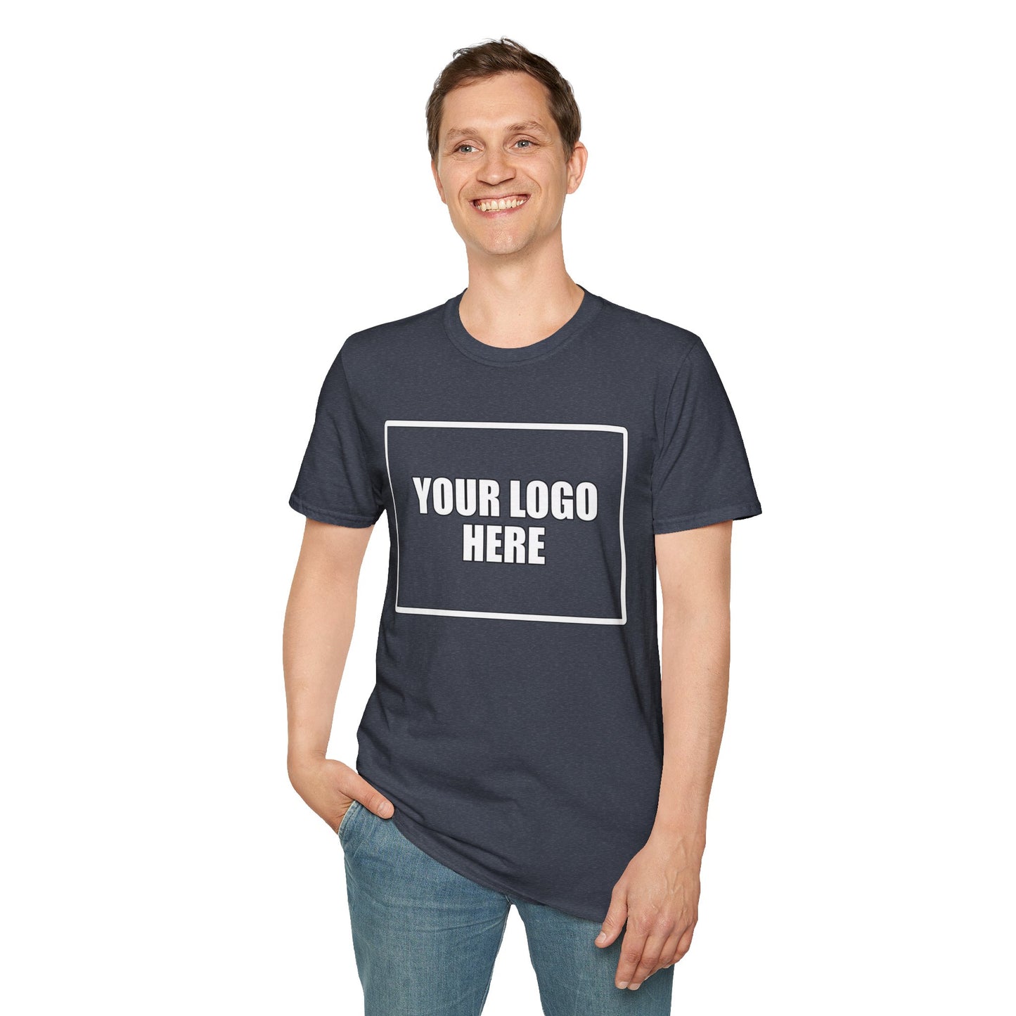 Full Front Logo Work T-Shirt