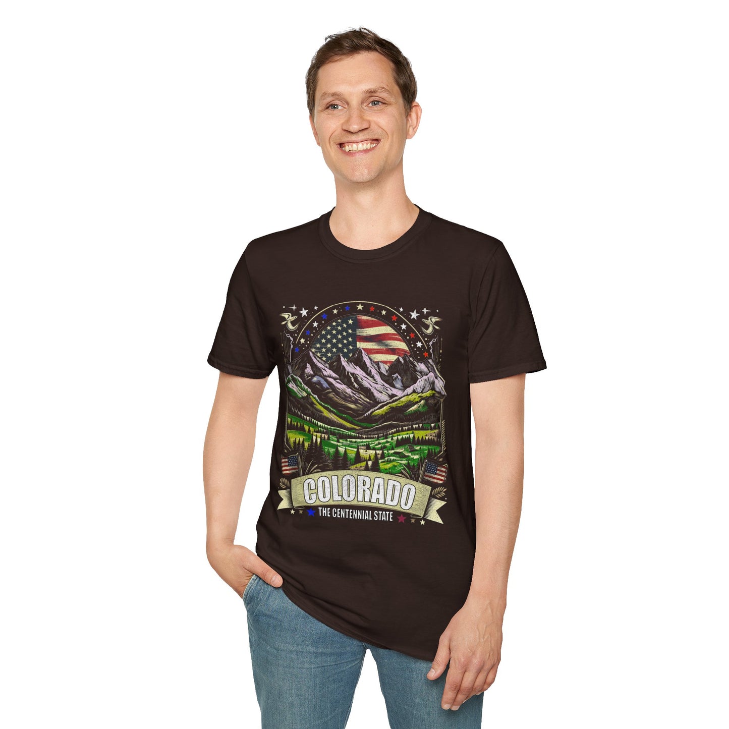Colorado The Centennial State Graphic Tee