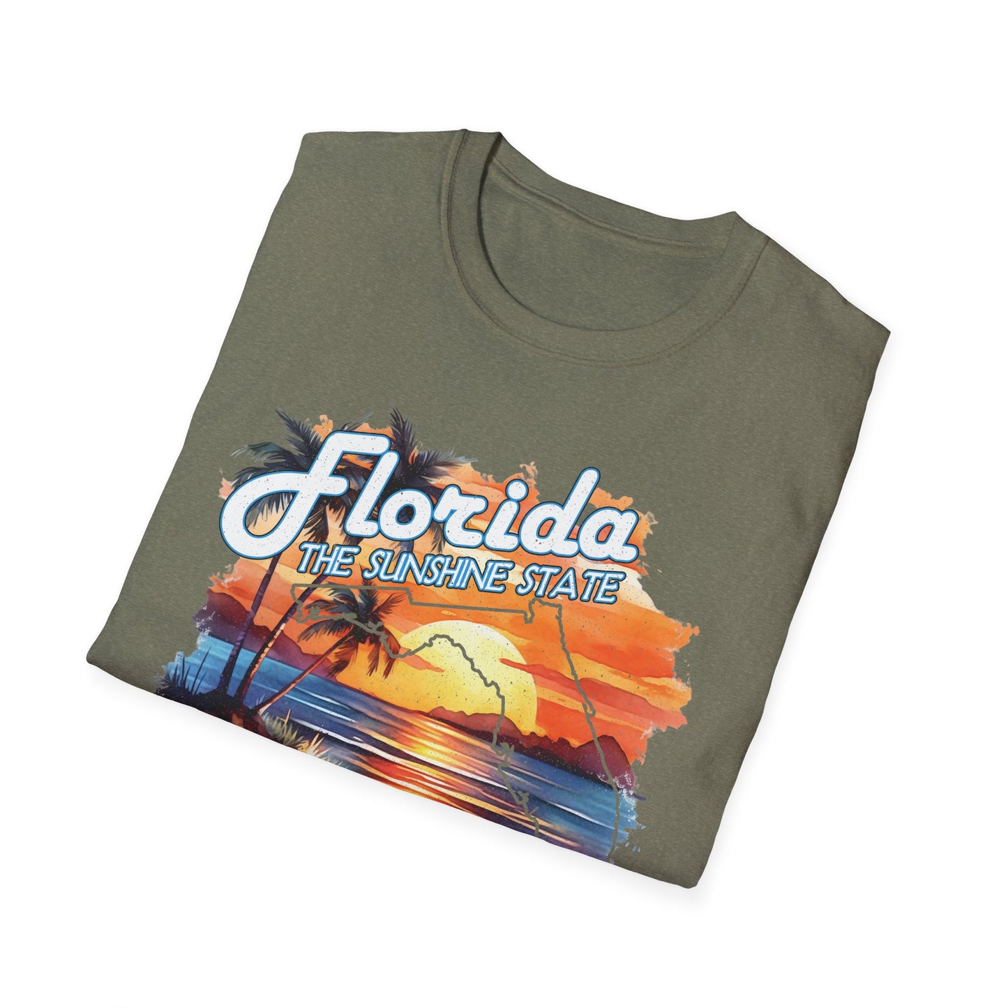 Florida Sunshine State T-Shirt - Unisex Softstyle