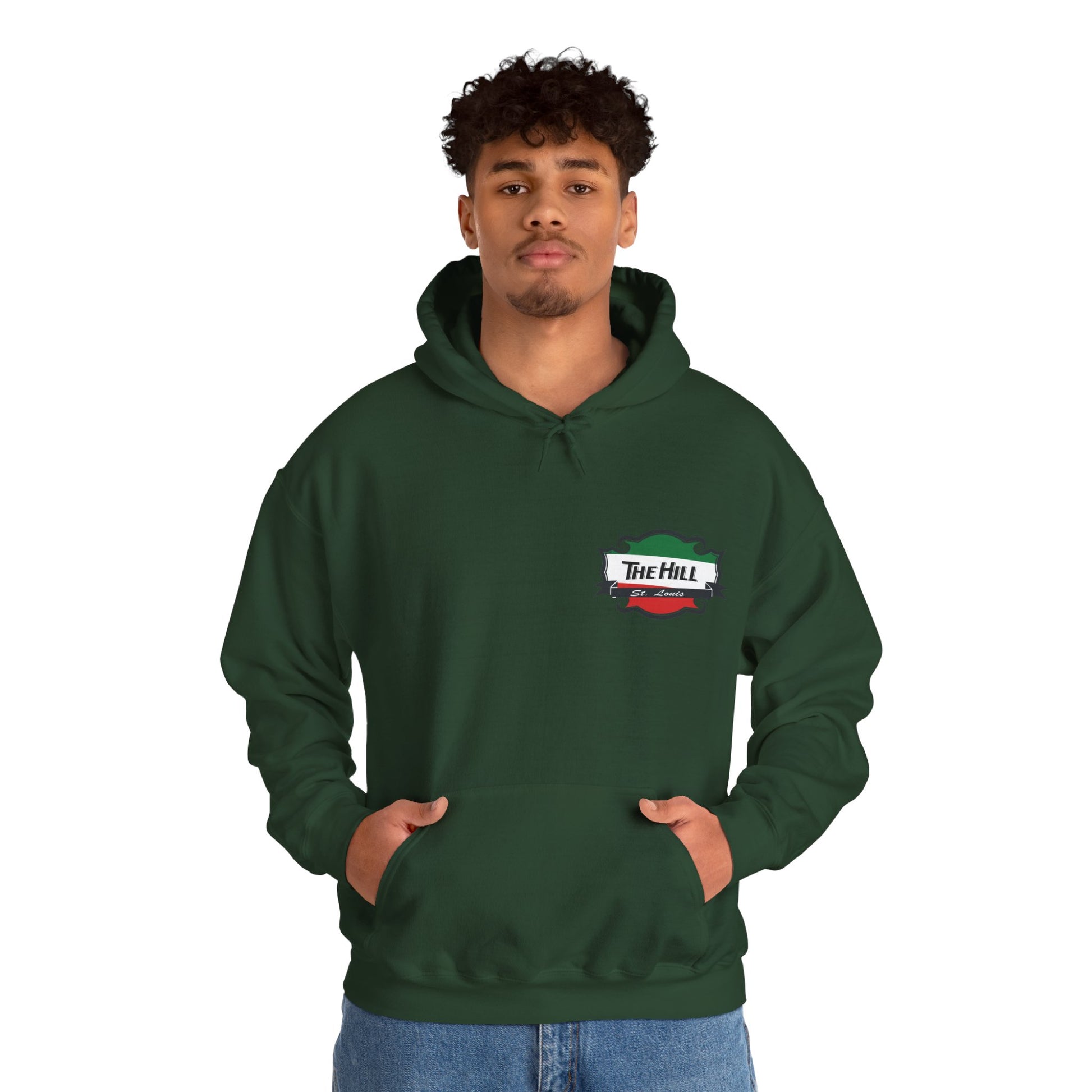 The Hill St. Louis Front & Back Hoodie Printify