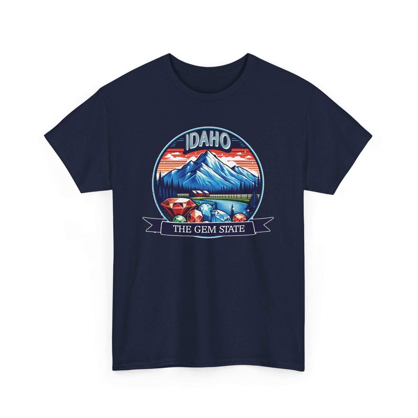 Idaho The Gem State Graphic Tee