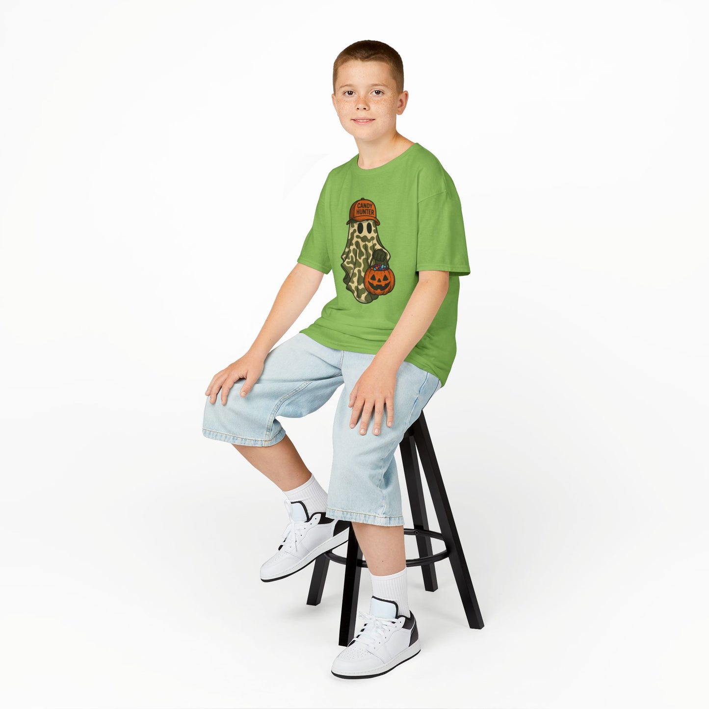Kids Tee - Camo Ghost Graphic