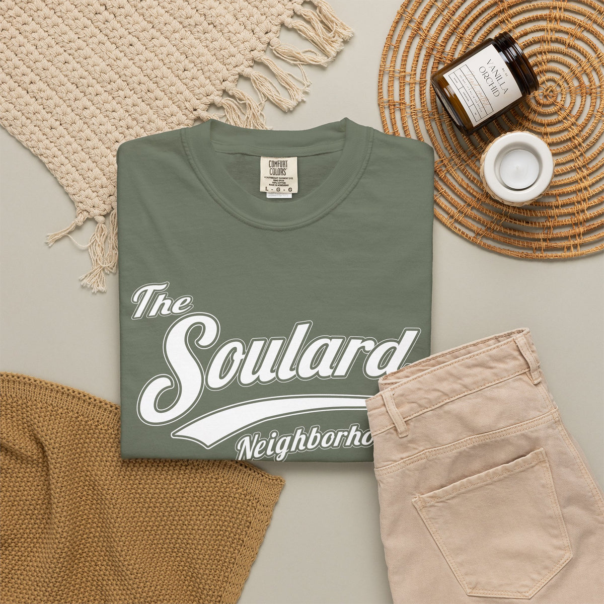 The Soulard Neighborhood Garment-Dyed T-Shirt