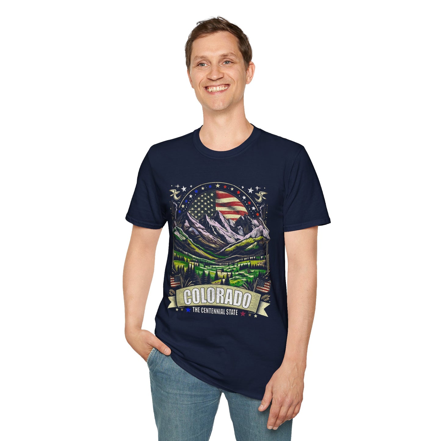 Colorado The Centennial State Graphic Tee