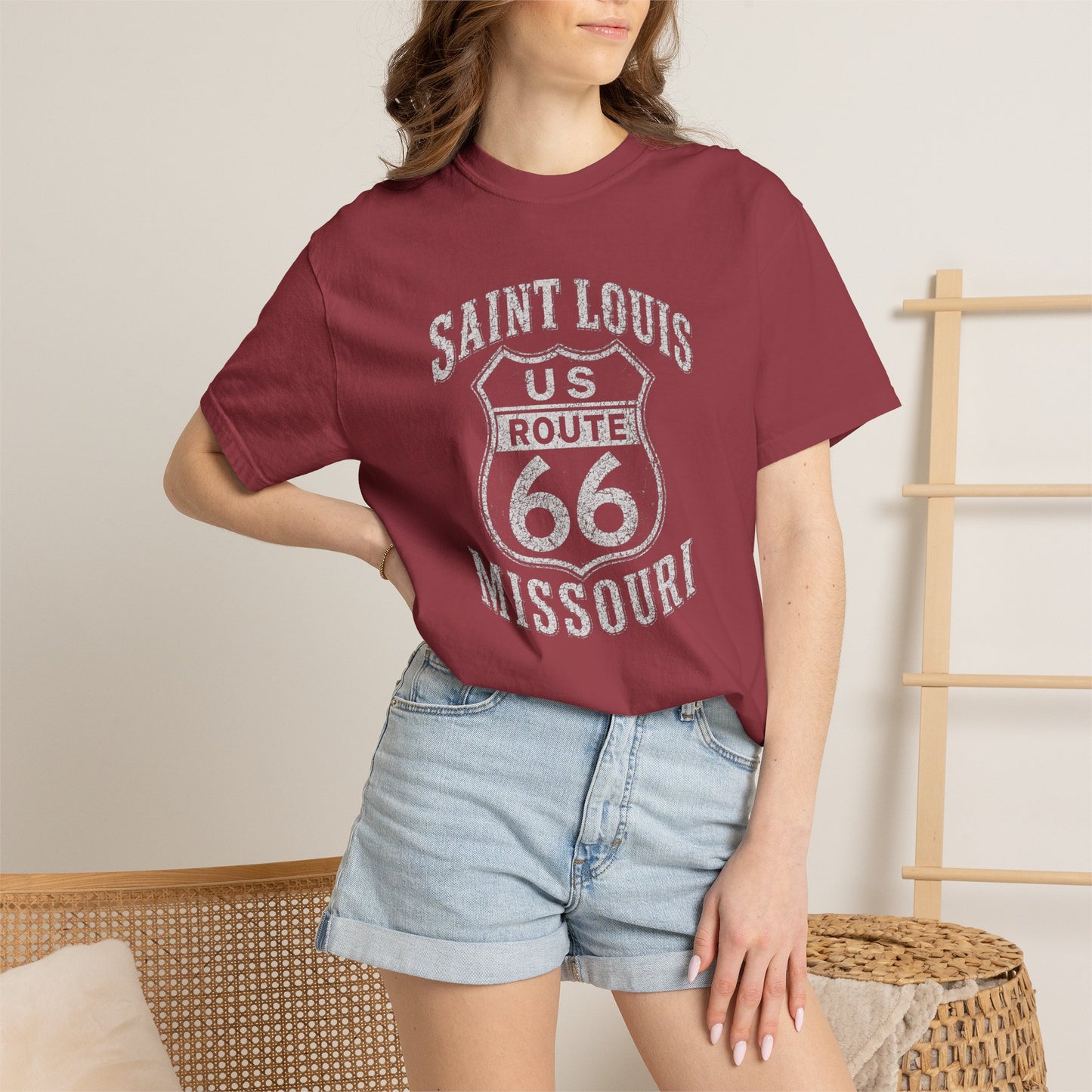 Saint Louis Route 66 Missouri T-Shirt — Vintage Road Trip Tee